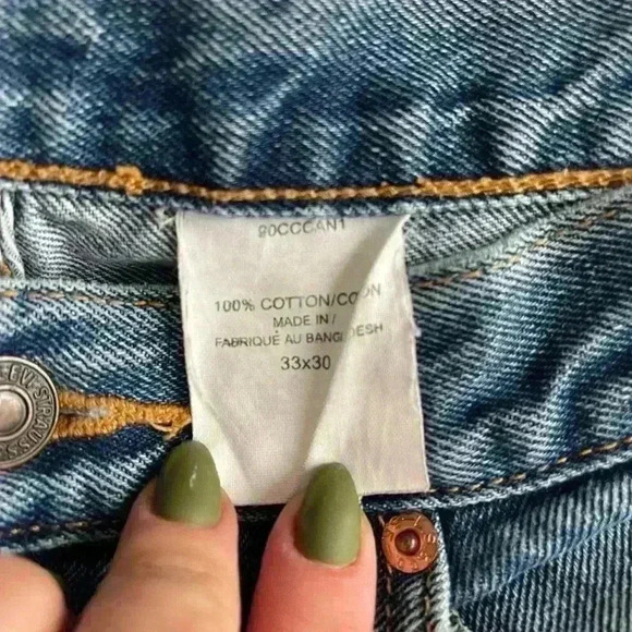 Levi’s  men’s vintage orange tab medium wash jeans size 33/30 - Picture 3 of 10